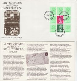1982-05-19 Definitive Booklet Stamps Bromley FDC (82816)