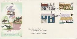 1970-02-11 Rural Architecture Stamps Gloucester FDC (82880)