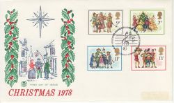 1978-11-22 Christmas Stamps Bethlehem Stuart FDC (82989)
