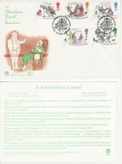 1993-11-09 Christmas Stamps Bethlehem FDC (83006)