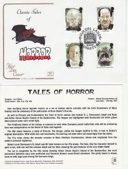 1997-05-13 Tales of Terror Stamps Swains Lane FDC (83016)