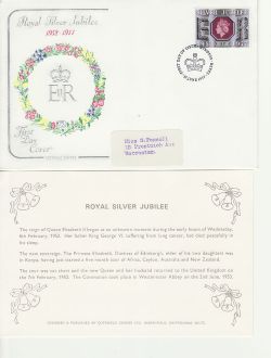 1977-06-15 Silver Jubilee Stamp Windsor FDC (83034)