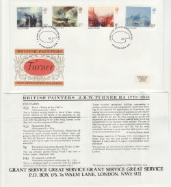 1975-02-19 Painters Turner London WC FDC (83106)