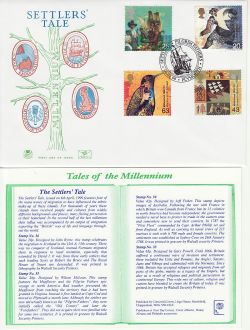 1999-04-06 Settlers Tale Stamps Plymouth FDC (83144)
