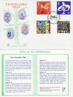 1999-02-02 Travellers Tale Stamps Courthill FDC (83146)