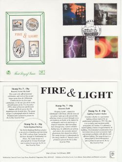2000-02-01 Fire and Light Stamps Porthmadog FDC (83150)