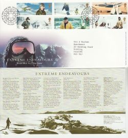 2003-04-29 Extreme Endeavours Stamps T/House FDC (83177)