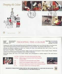 2005-06-07 Trooping The Colour Horse Guards SW1 FDC (83284)