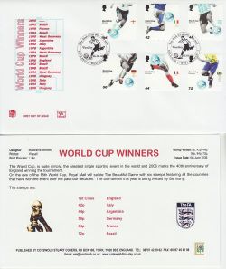 2006-06-06 World Cup Football WEMBLEY FDC (83296)