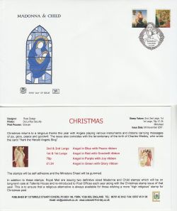 2007-11-06 Christmas Stamps Bethlehem FDC (83308)