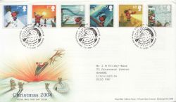 2004-11-02 Christmas Stamps T/House FDC (83342)