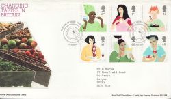 2005-08-23 Changing Tastes in Britain Cookstown FDC (83356)