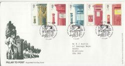 2002-10-08 Pillar To Post Stamps T/House FDC (83371)
