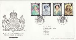 2002-04-25 Queen Mother Stamps T/House FDC (83372)