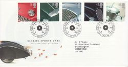 1996-10-01 Classic Cars Stamps Bureau FDC (83430)