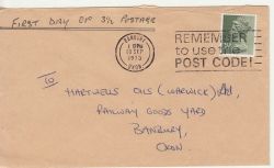 1973-09-10 First Day of New Postage Rates Env (83491)