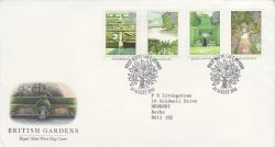 1983-08-24 British Gardens Stamps Oxford FDC (83539)