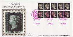 1990-06-12 £2.00 Booklet Stamps Walsall Windsor FDC (83548)