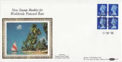 1990-09-17 Definitive Booklet Stamps Windsor FDC (83558)