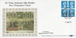 1991-08-06 68p Booklet Definitive Stamps London SW1 FDC (83564)
