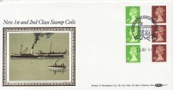 1991-09-16 Definitive Coil Stamps Windsor FDC (83576)