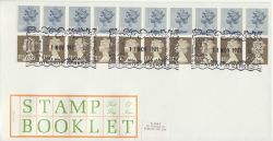 1981-11-11 Definitive Booklet Stamps Windsor FDC (83626)