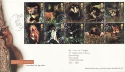 2004-09-16 Woodland Animals Stamps Woodland FDC (83767)