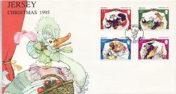 1995-10-24 Jersey Christmas Stamps FDC (83811)