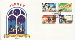1994-11-08 Jersey Christmas Stamps FDC (83818)