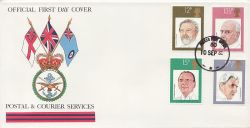 1980-09-10 British Conductors Stamps FPO 50 cds FDC (83826)