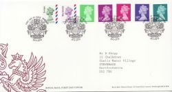 2010-03-30 Definitive Stamps Windsor FDC (84024)