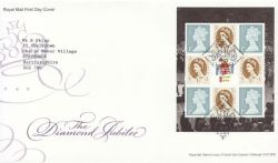 2012-05-31 Diamond Jubilee Booklet Stamps FDC (84031)