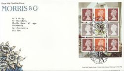 2011-05-05 Morris & Co Bklt Stamps Walthamstow FDC (84035)