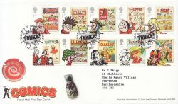 2012-03-20 Comics Stamps Dundee FDC (84051)