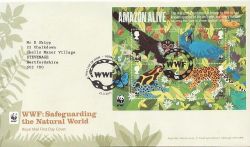 2011-03-22 WWF Stamps M/S Godalming FDC (84063)