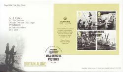 2010-05-13 Britain Alone Stamps M/S Dover FDC (84089)