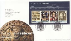 2010-03-23 House of Stewart Stamps M/S Linlithgow FDC (84097)