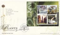 2009-05-19 Endangered Plants Stamps M/S Kew FDC (84122)
