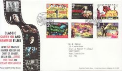 2008-06-10 Carry on Films Stamps Bray FDC (84139)