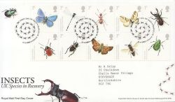 2008-04-15 Insects Stamps Crawley FDC (68964)