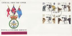 1982-02-10 Charles Darwin Stamps FPO 98 cds FDC (84178)