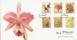 2005-02-03 Guernsey Flower Stamps FDC (84244)