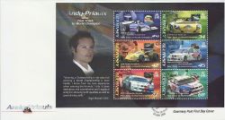 2006-05-20 Guernsey Andy Priaulx Stamps M/S FDC (84257)
