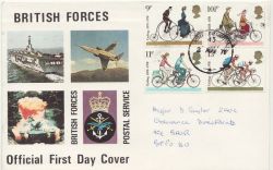 1978-08-02 Cycling Stamps FPO 43 cds FDC (84266)