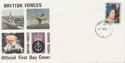 1980-08-04 Queen Mother 80th FPO 50 cds FDC (84276)