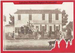1984-07-24 LPR 5 c Postcard The Coach and Horses FDOS (84308)