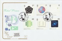 2001-10-02 Nobel Prizes Stamps Westminster FDC (84370)