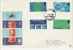 1969-10-01 PO Technology Stamps Co Durham FDC (84442)
