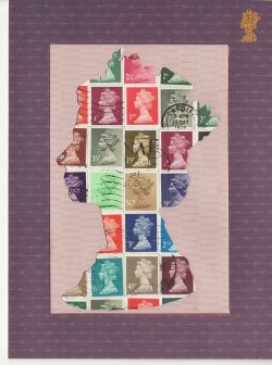Stamp Art - Queen Elizabeth II Definitive (84474)