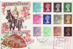1971-02-15 Definitive Stamps S Shields FDC (84481)